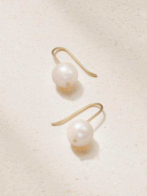 MATEO 14-karat Gold Pearl Earrings