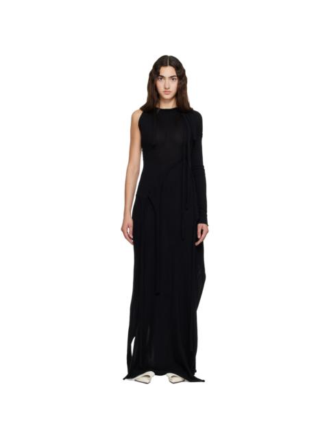 OTTOLINGER Black Jacquard Maxi Dress