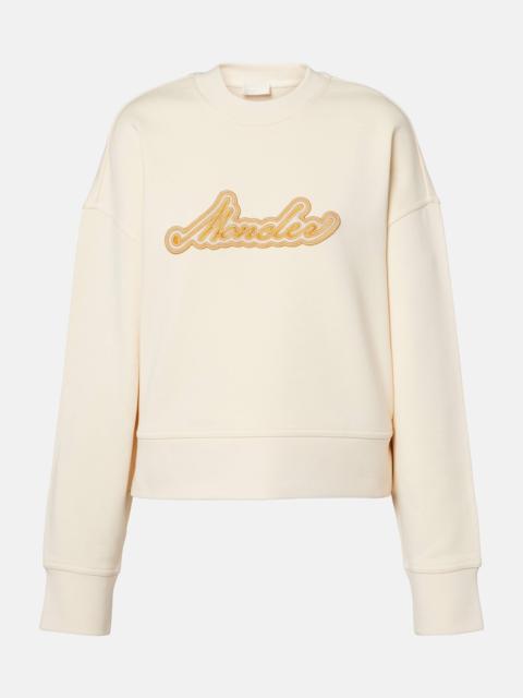 Moncler Logo cotton sweatshirt