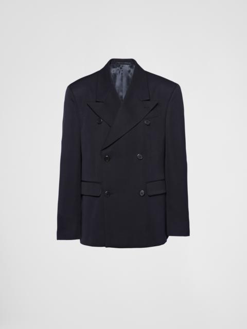 Prada Double-breasted wool jacket