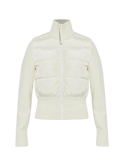 Canada Goose HyBridge Wide Quilt Knit Jacket "Cottongrass" 6506WT 9467