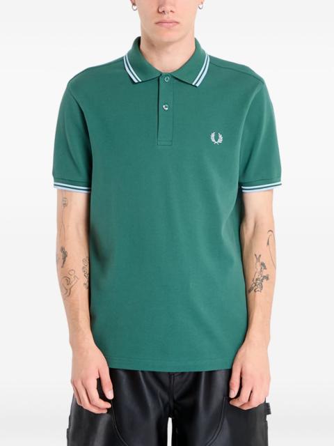 Fred Perry logo-embroidered polo shirt