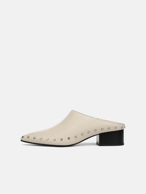 Vince August Studded Leather Mule