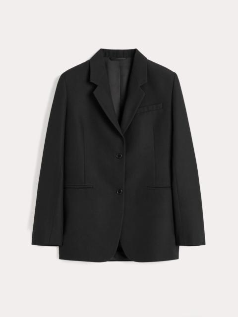 Tailored suit jacket black