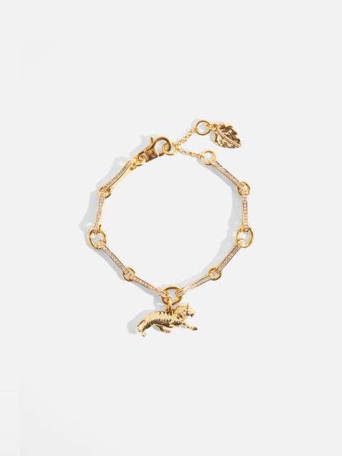 CAMILLA GILDED REALMS LEOPARD BRACELET GOLD