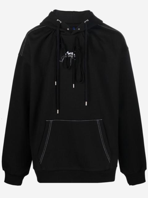 ADER error logo-print long-sleeve hoodie