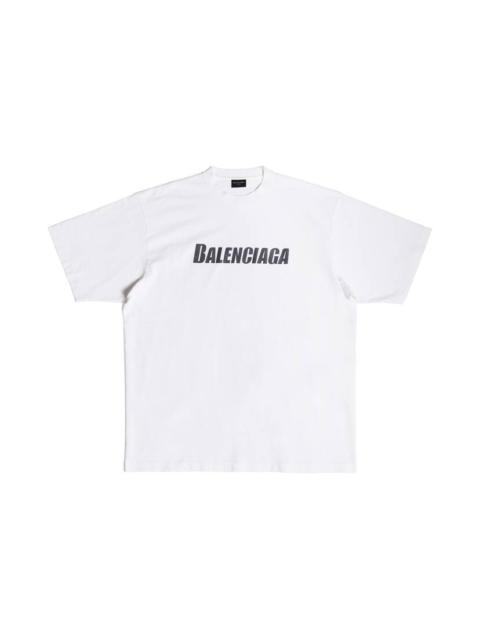 BALENCIAGA Mirror Balenciaga T-shirt Medium Fit in Light Beige