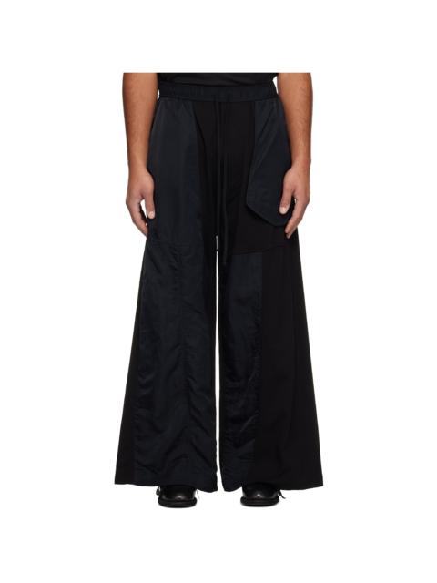 Julius Black Outpost Wide Sweatpants