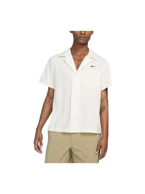 Nike Nike SB Short Sleeve Bowling Shirt 'White' DV9074-113