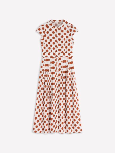 BODEN Arabella Cotton Maxi Dress-Ginger, Painted Dot