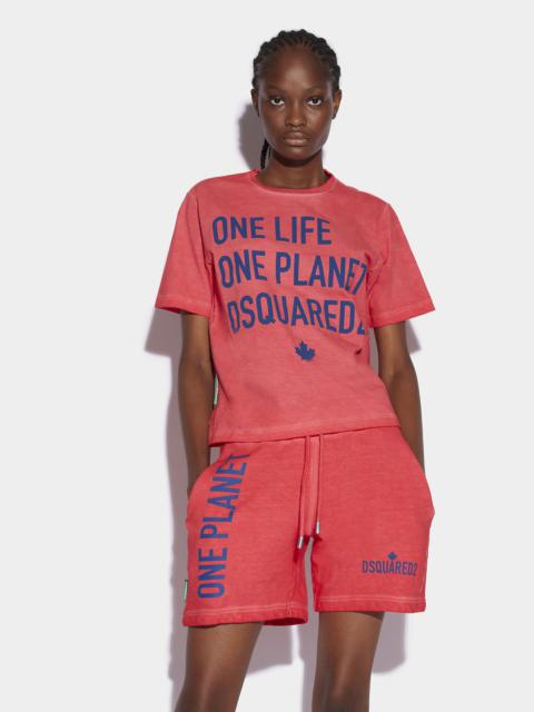 ONE LIFE PARTIALLY RECYCLED COTTON T-SHIRT