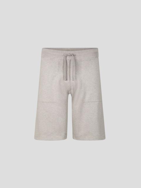 BOGNER Gibb Knitted shorts in Light gray