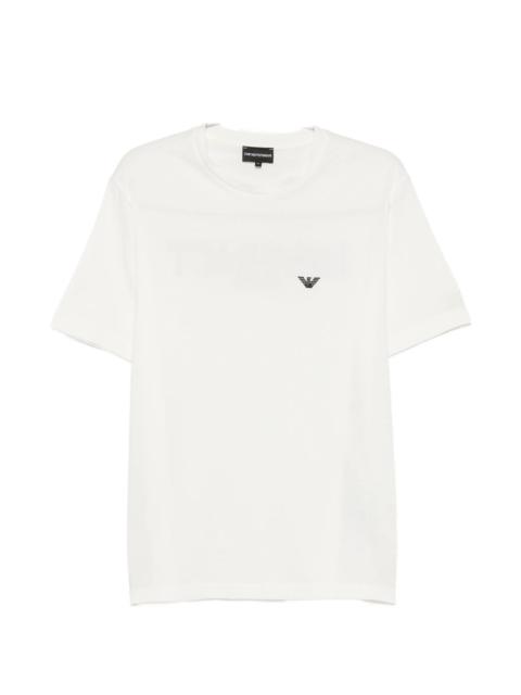 EMPORIO ARMANI Emporio Armani Logo-print Crew-neck T-shirt