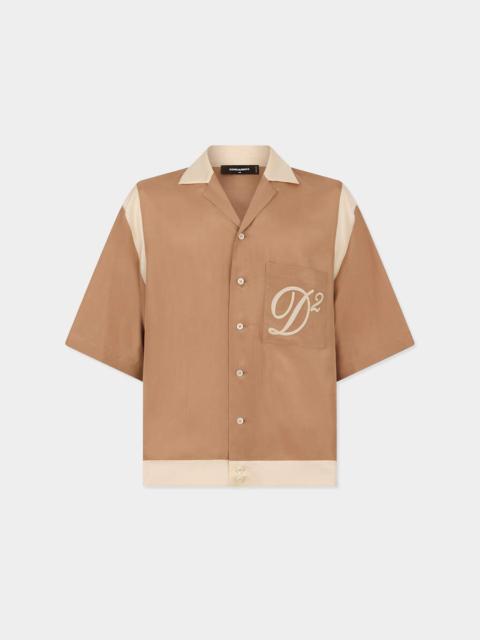 DSQUARED2 BOWLING SILK SHIRT