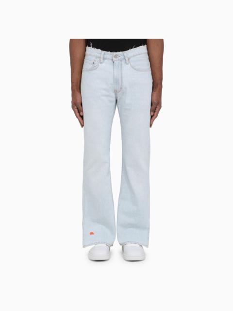 ERL Levi's X ERL light blue flared jeans