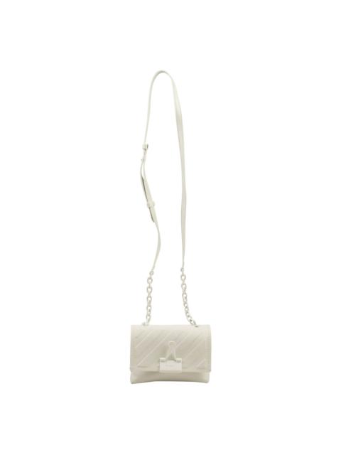Off-White Diag Embossed Small Bag 'White'