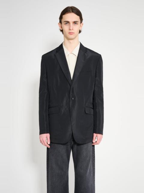 Comme Des Garçons COMME DES GARÇONS HOMME POLYESTER LINEN JACKET BLACK