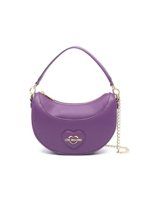 Moschino heart-appliquÃ© tote bag
