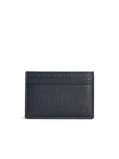 Tom Ford Black Leather Cardholder Men