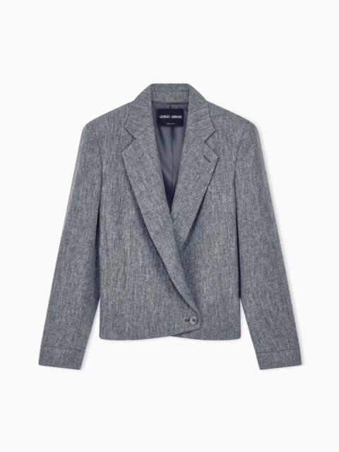 GIORGIO ARMANI ARMANI/ARCHIVIO FW1979 ASYMMETRICAL JACKET
