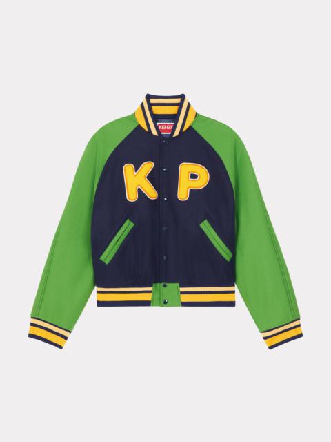 KENZO 'Varsity' genderless wool jacket