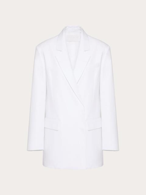 COMPACT POPELINE BLAZER