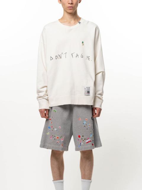 Maison MIHARAYASUHIRO Don't Tag Me. Sweatshirt