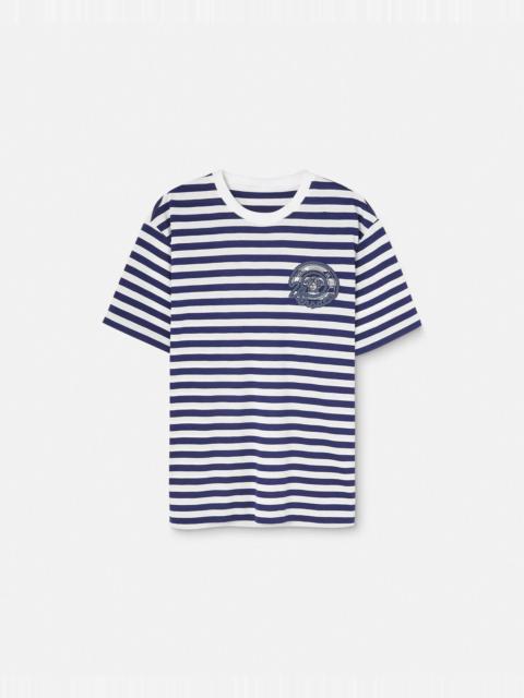 VERSACE Nautical Stripe T-Shirt