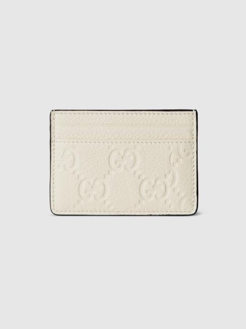 GUCCI GG Emblem card case