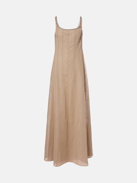 Brunello Cucinelli Cotton maxi dress