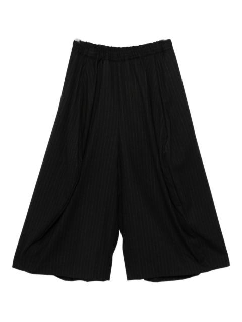 Comme Des Garçons pinestripe wide-leg trousers