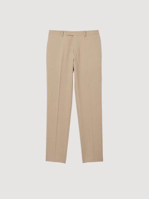 WOOL SUIT TROUSERS