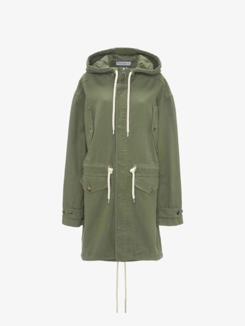 JW Anderson LIGHTWEIGHT PARKA COAT