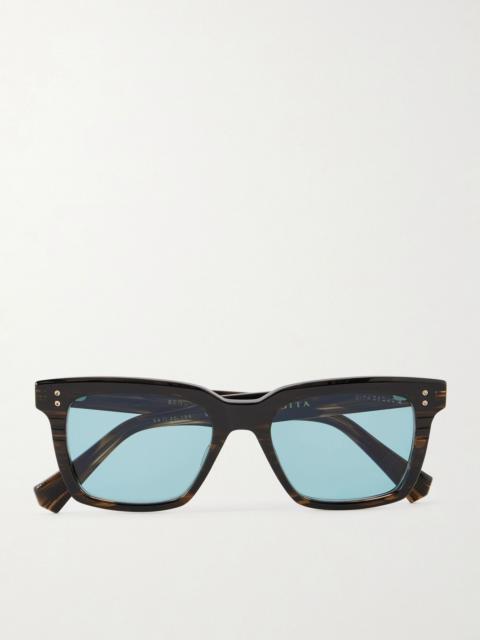 DITA Sequoia Square-Frame Acetate Sunglasses Black