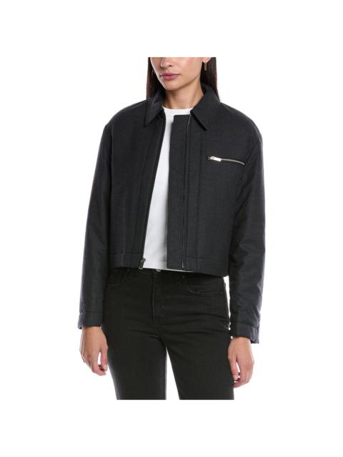 Theory Theory Crop Wool-Blend Jacket