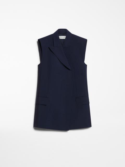Sportmax ILEX Sleeveless tailored blazer
