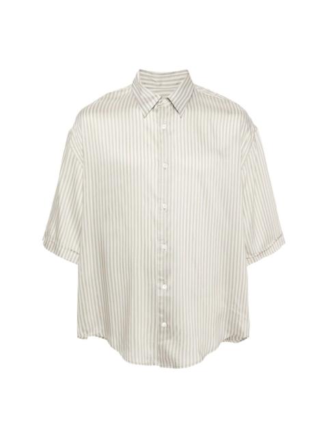 AMI Paris Ami de Coeur monogram-motif shirt