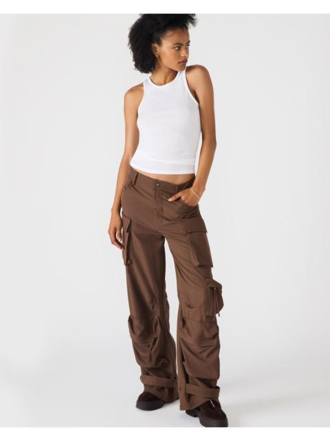 STEVE MADDEN DUO PANT CHOCOLATE