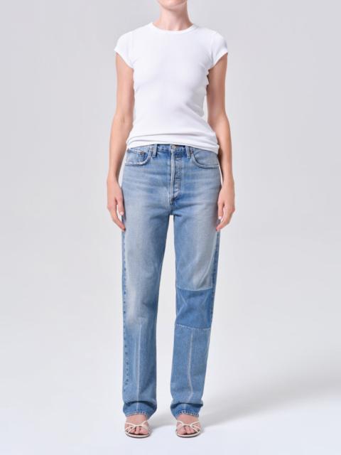 AGOLDE 90'S MID RISE STRAIGHT 32" IN SESSION