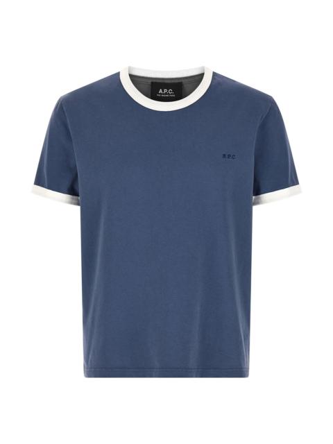 A.P.C. Logo embroidery t-shirt