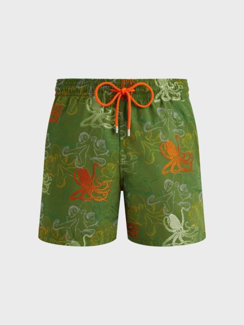 Men Embroidered Swim Trunks Octopussy - Limited Edition