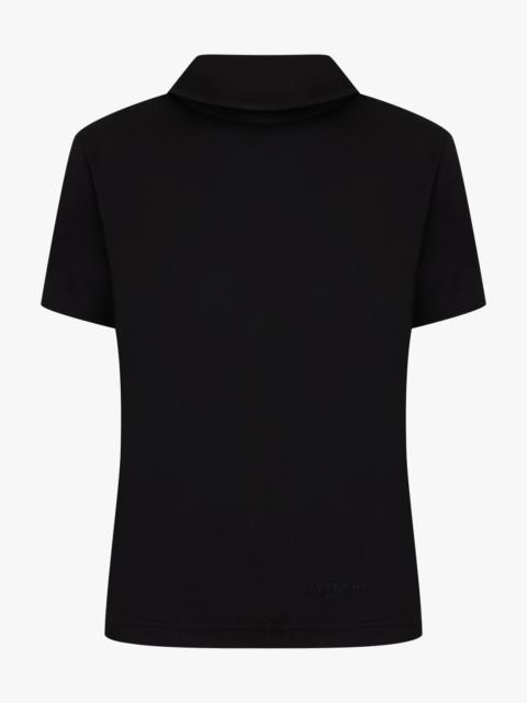 Givenchy HIGH COLLAR TOP | BLACK