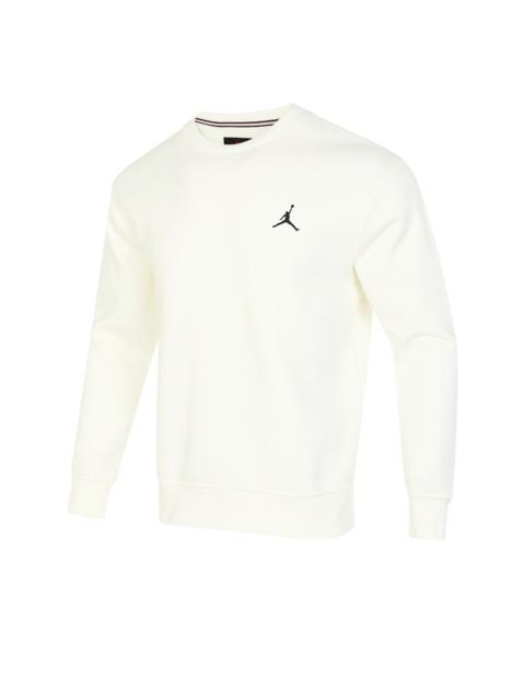 Jordan Air Jordan Flight MVP Graphic Fleece Crew-Neck Sweatshirt 'White' FB7020-133