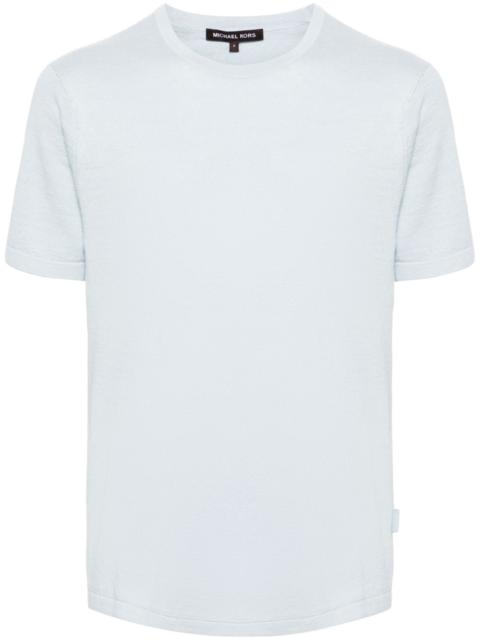 MICHAEL KORS round-neck ribbed-knit T-shirt
