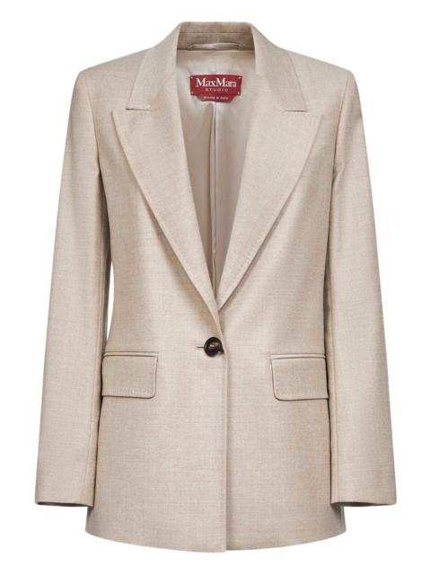 Max Mara notch-lapels blazer