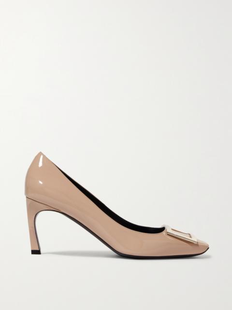 Roger Vivier Belle Vivier Trompette 70 Patent-leather Pumps