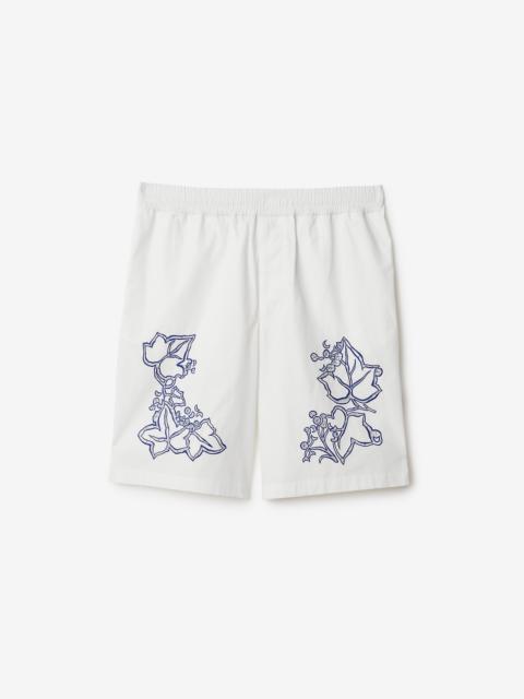 Ivy Cotton Blend Shorts