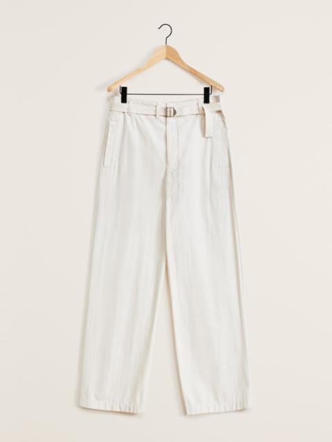 Lemaire SEAMLESS BELTED PANTS