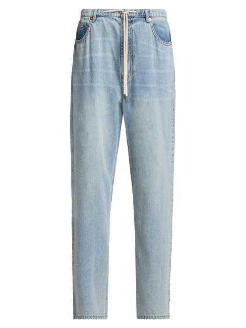 Rails Women's Normandie Whiskered Wide-Leg Jeans - Sunkissed Blue