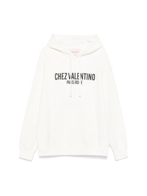 Valentino Chez Valentino-print hoodie